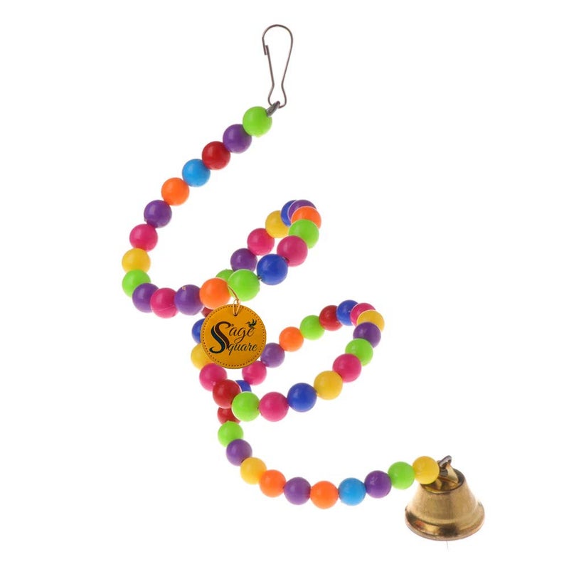 Sage Square إكسسوارات قفص الطيور المرحة (حلزوني - 43 سم) - Image 2