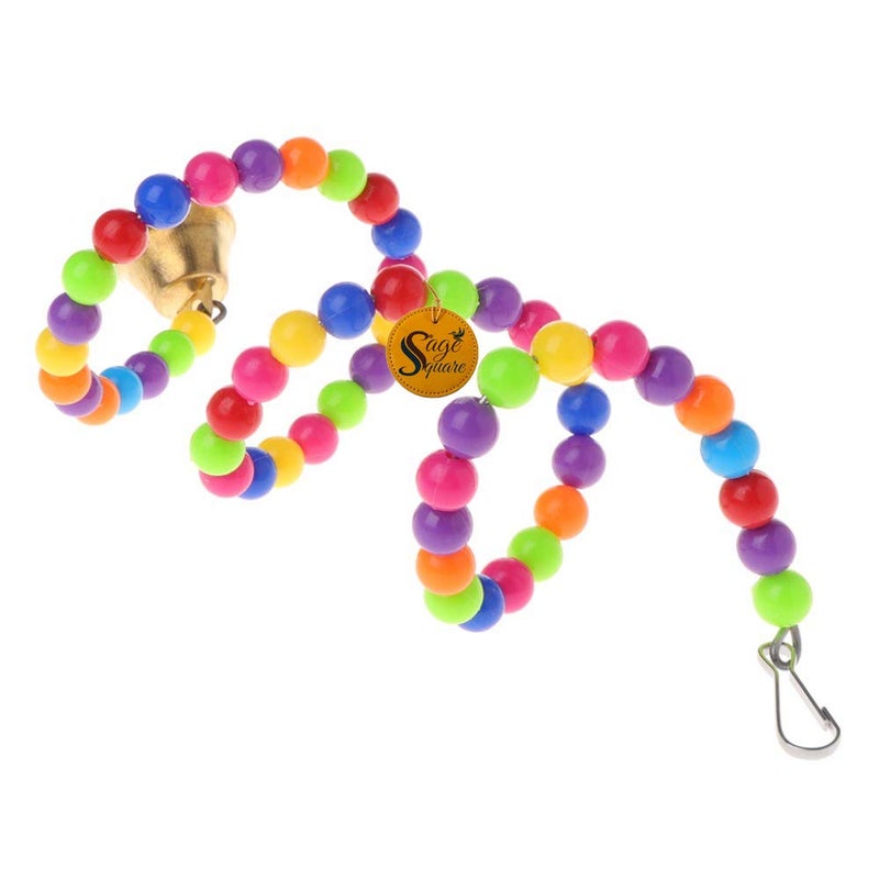 Sage Square إكسسوارات قفص الطيور المرحة (حلزوني - 43 سم) - Image 4