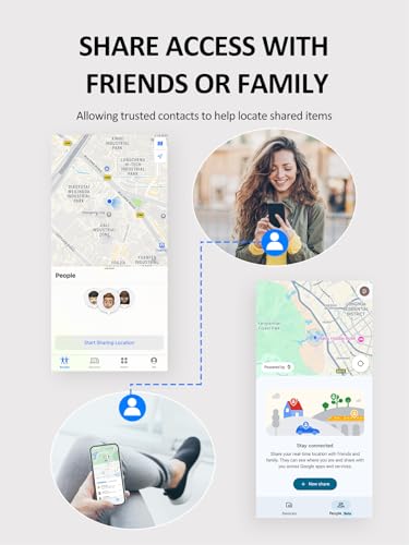 Lmrbelec Tracker Tags for Android & iOS, Key Finder Tracking Device Smart Tracker Tag for Luggage, Wallet, Bike, Bags - Both Works with Apple Find My & Google's Find Hub - 2 Pack - Image 5