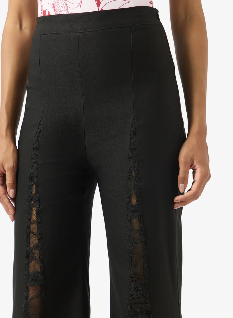 Soleira  Pant With Lace Detail for Women | Best Price UAE