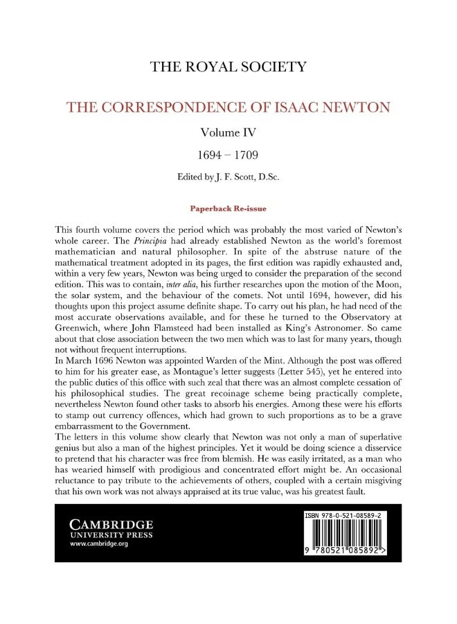 The Correspondence of Isaac Newton - Image 2
