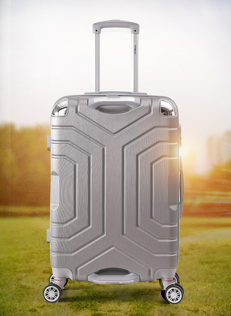 STARLIFE 3 Piece ABS Hard side Trolley Luggage Set Spinner Wheels with Number Lock 20/24/30 Inch - Image 2