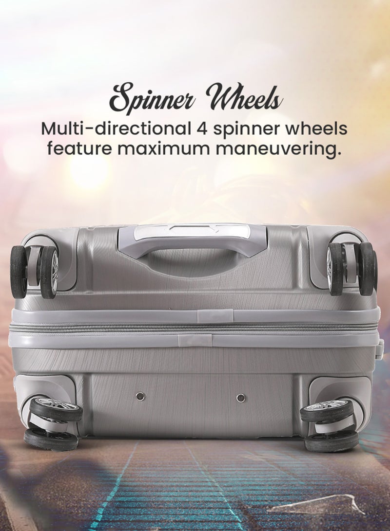STARLIFE 3 Piece ABS Hard side Trolley Luggage Set Spinner Wheels with Number Lock 20/24/30 Inch - Image 5