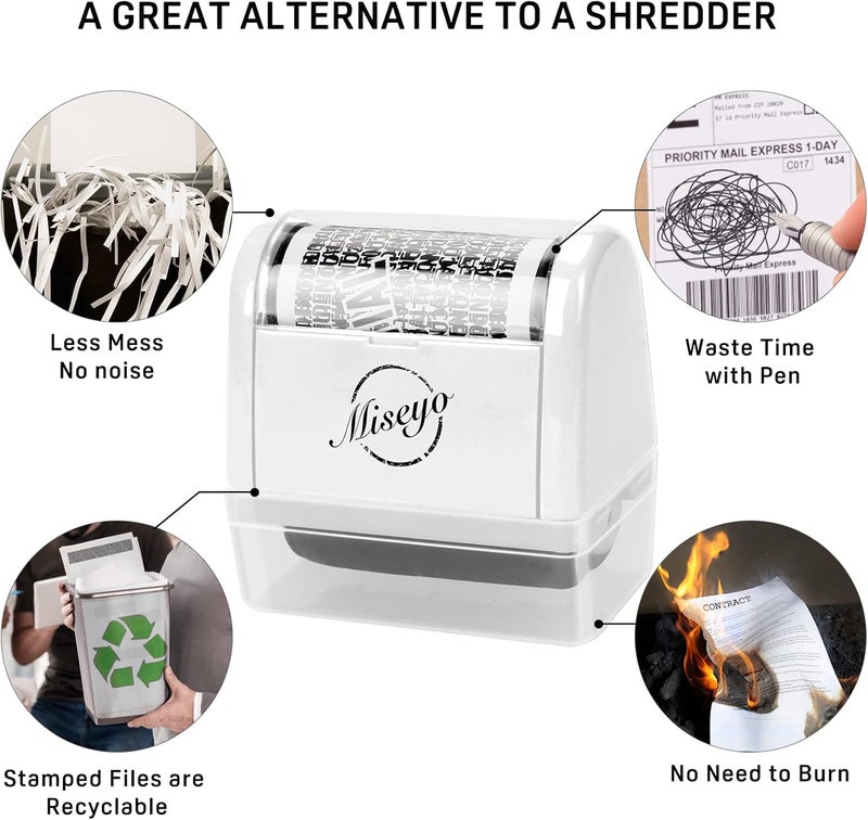 Miseyo Wide Roller Stamp Identity Theft Stamp Set - Image 5
