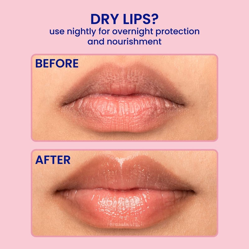 FaceTory Berry Jam Lip Sleeping Mask with Strawberry Fruit Extract and Shea Butter - for Softer Lips, for Dry, Cracked, and Chapped Lips, Moisturizing, Protecting, Nourishing - 10g - Image 2