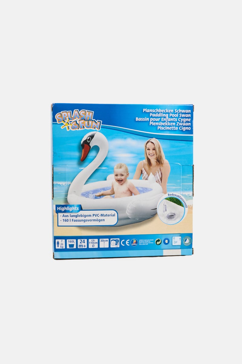 Vedes Inflatable Swan Padding Pool 95 cm  - Image 2
