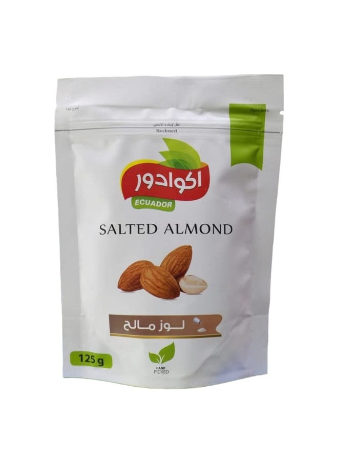 ECUADOR Salted Almonds 125 g 