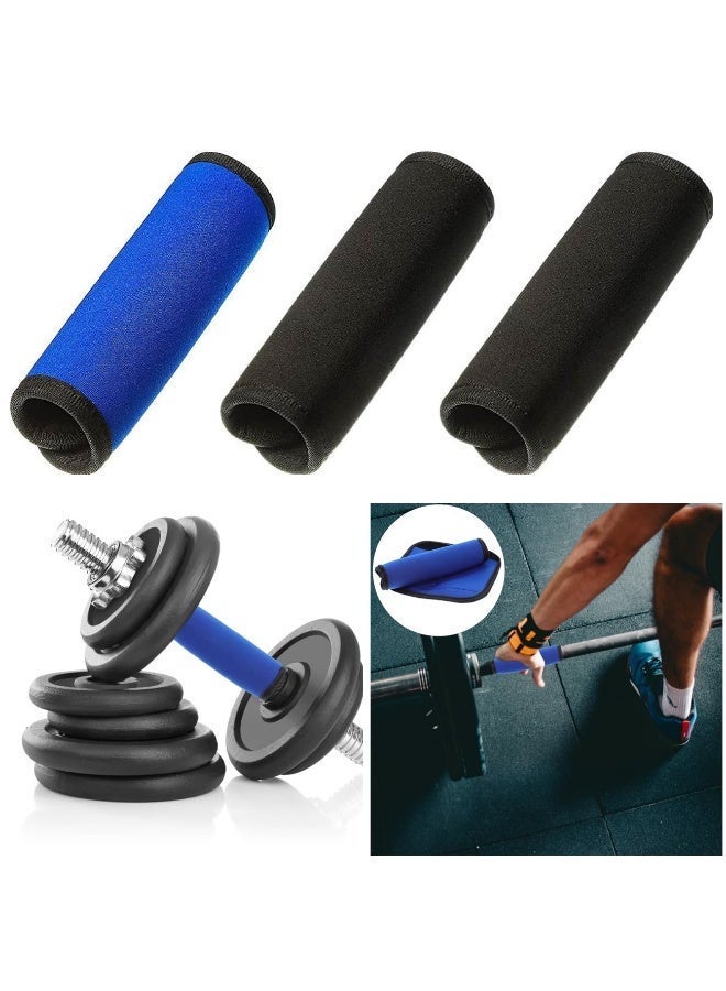 3 Pack Pull Up Bar Grips Dumbbell Barbell Handle Gymnastic Rings Grip Wrap Soft Buffer Cover For Pilates Workout Bars Gymnastics Fitness Exercise Doorway Chin - Image 3