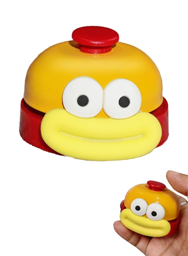 جرس خدمة كرتوني إبداعي يعمل بالضغط اليدوي، نغمة رنين عالية وواضحة، مثالي للحانات والمنازل والمكاتب والمدارس وتدريب الحيوانات الأليفة - Image 1