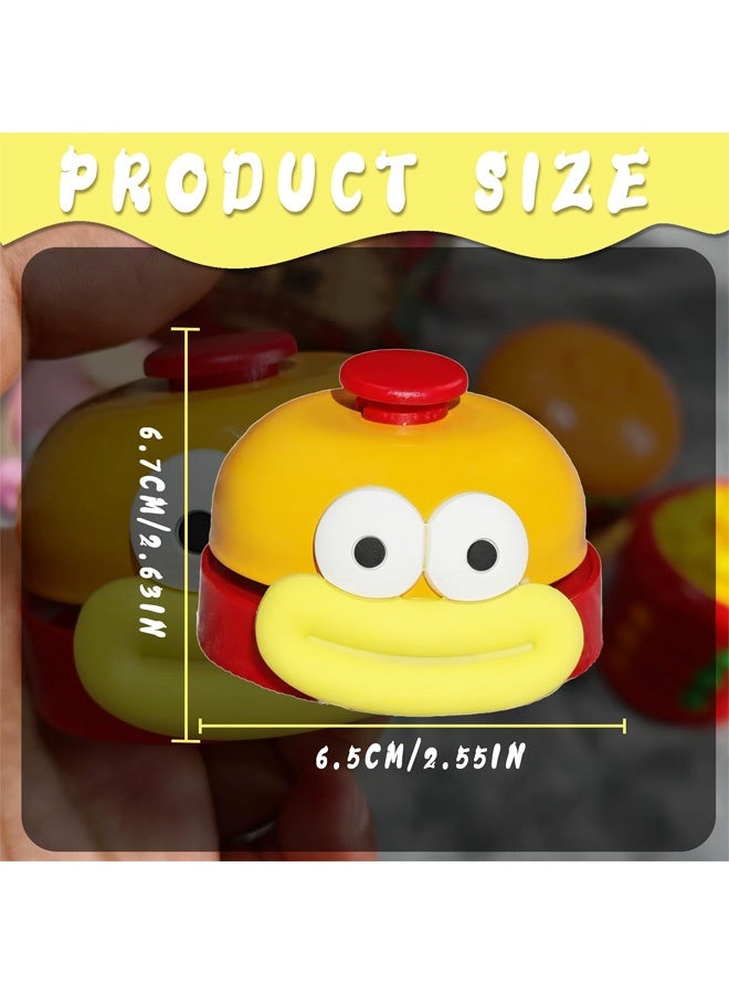 جرس خدمة كرتوني إبداعي يعمل بالضغط اليدوي، نغمة رنين عالية وواضحة، مثالي للحانات والمنازل والمكاتب والمدارس وتدريب الحيوانات الأليفة - Image 2