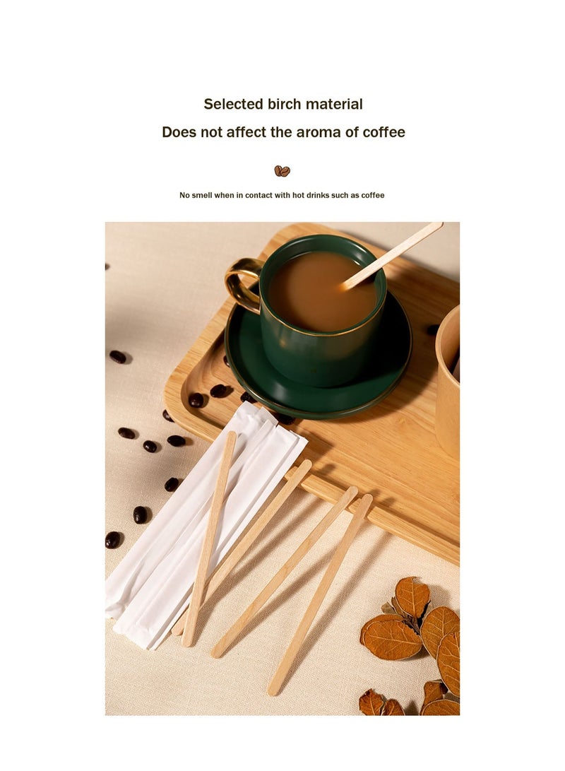 فليلي مجموعة أعواد تقليب القهوة مكونة من 100 قطعة - Image 3