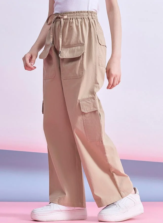 ستايلو بج بنطال كارجو قطن للبنات