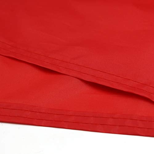 uxcell XXL 190T Motorcycle Cover Black+Red Outdoor UV Waterproof 104inch - Image 3