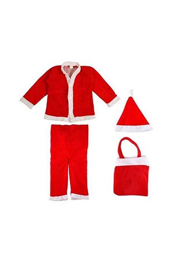MOBISON Santa Claus Dress Costume for Boys Girls Kids (4-5 Years) by Mobison - Image 4