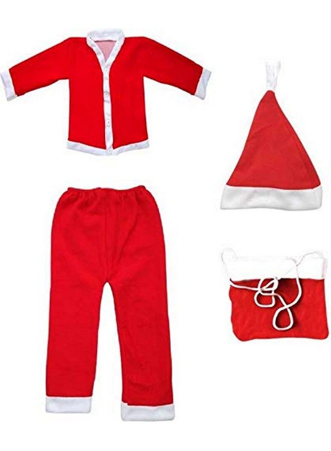 MOBISON Santa Claus Dress Costume for Boys Girls Kids (4-5 Years) by Mobison - Image 5