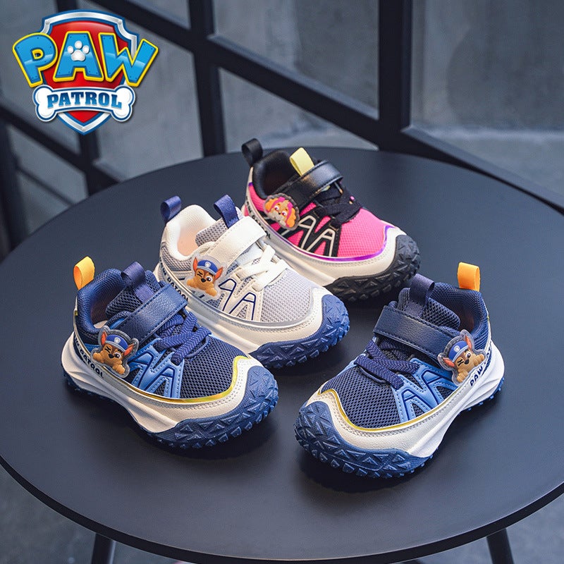Wangwang Team Girls' Shoes Baby Toddler Shoes 2023 Autumn New Lightweight Baby Soft Sole Shoes Children'S Functional Shoes - Image 5