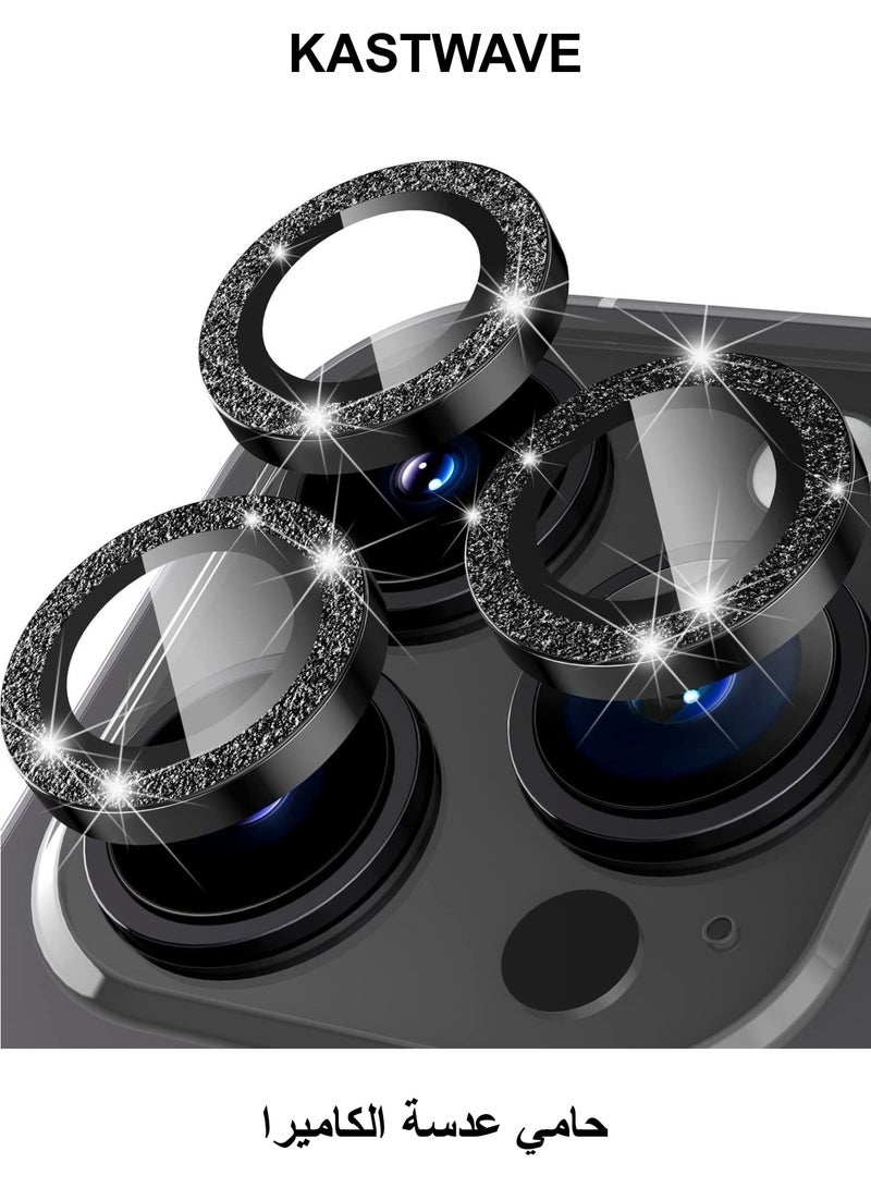 KASTWAVE Camera Lens Protector for iPhone 14 Pro / 14 Pro Max, 9H Tempered Glass Camera Cover Screen Protector - Image 1