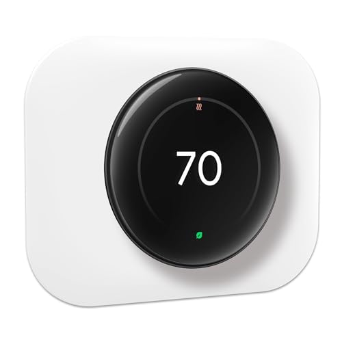 Petrichor Nest Thermostat Wall Plate - Compatible With Google Nest Learning Thermostat (4th Gen) - Trim Kit, Cover Accessory for Easy Installation - Image 1