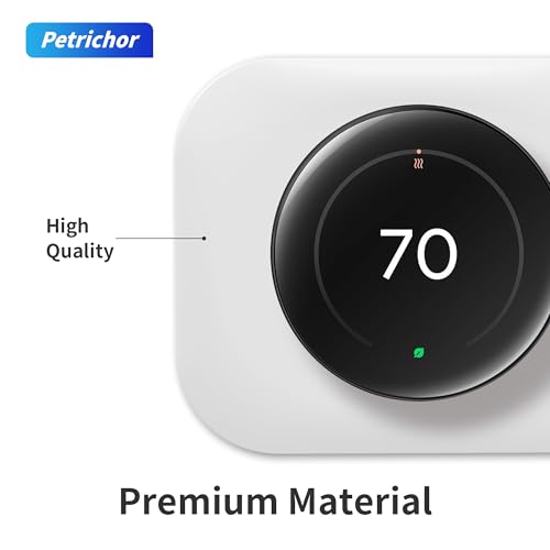 Petrichor Nest Thermostat Wall Plate - Compatible With Google Nest Learning Thermostat (4th Gen) - Trim Kit, Cover Accessory for Easy Installation - Image 5