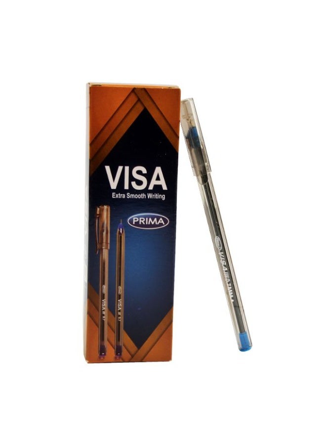 Prima Visa Pens 0.7mm blue 10 Pens (2 pack) - Image 2
