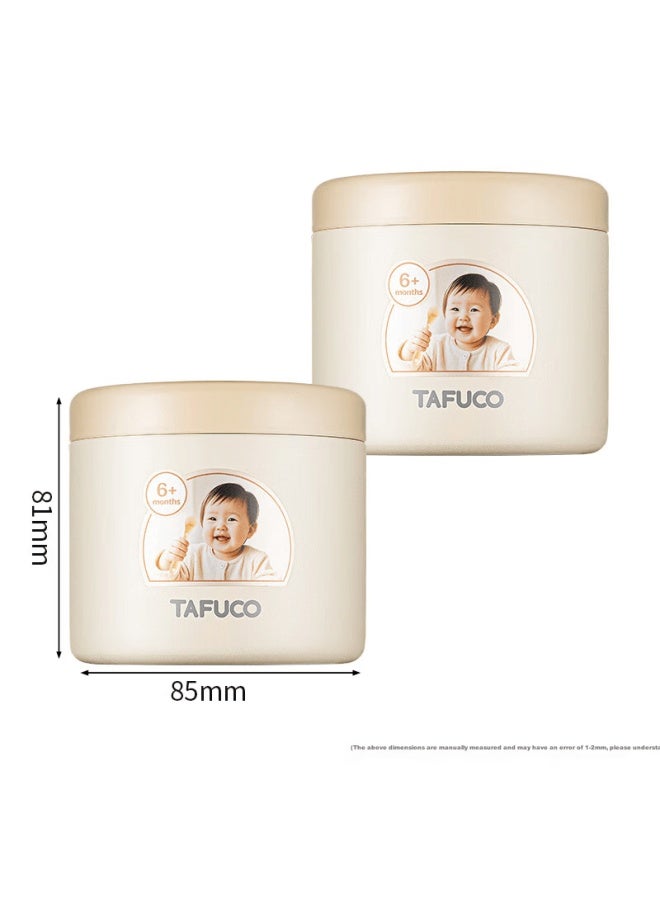 Tafuco 316l Stainless Steel Insulated Baby Food Bowl Vacuum Portable Food-grade T1712 - Image 1
