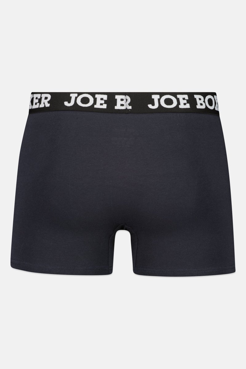 Joe Boxer شورتات بوكسر للرجال من قطعتين بطبعة شاملة، متعدد الألوان - Image 3