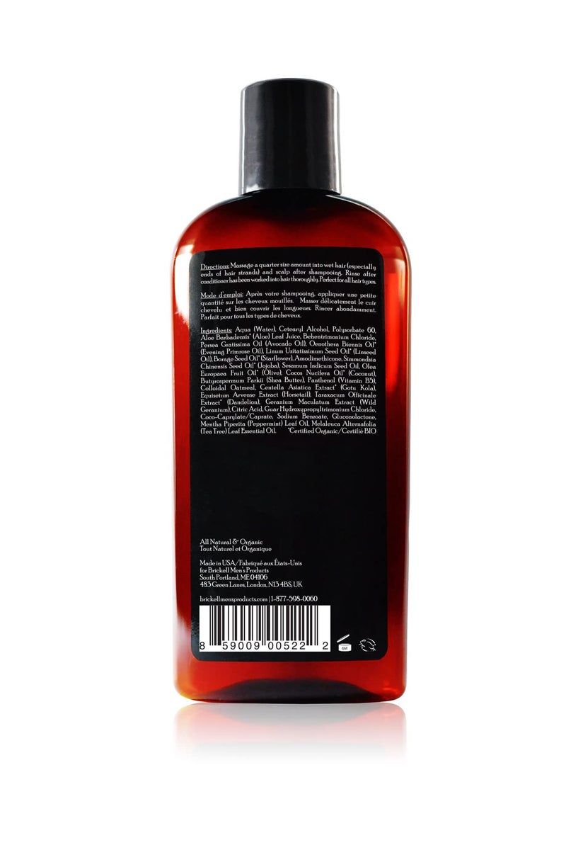 Brickell Men's Products Brickell Men's Revitalizing Hair Conditioner for Men, Natural and Organic Nourishing Hair Conditioner, Restores Shine and Moisture, 8 Ounce, Scented, New Formula - Image 2