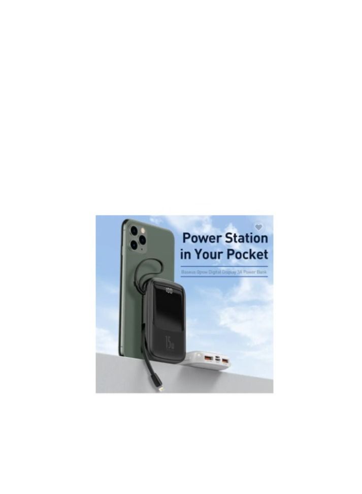 Contex Q Pow Digital Display 3A Power Bank With IP Cable - Image 2