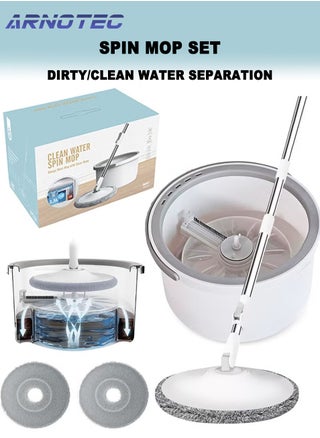 Spin Mop(White/Grey)