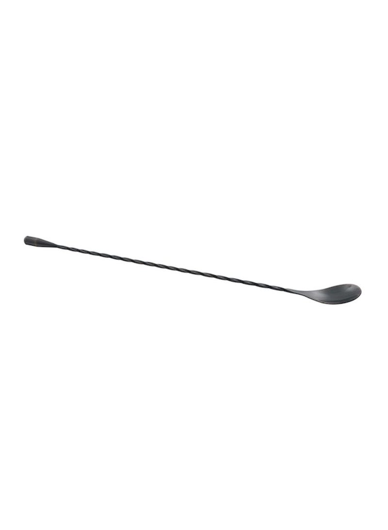 Point-Virgule Stainless Steel Bar Spoon Metallic Black 