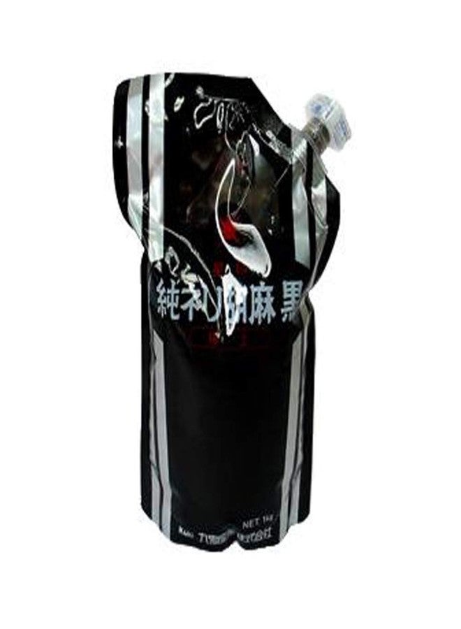 IPPINKA Japanese Black Sesame Paste, No additives, 2.2lbs, Product of Japan - Image 1