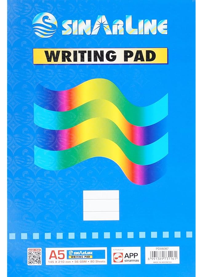 SINARLINE Writing Pad A5 Ruled - Image 2