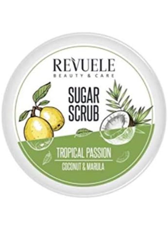 - Coco & Marula Tropical Passion Sugar Scrub - 200Ml