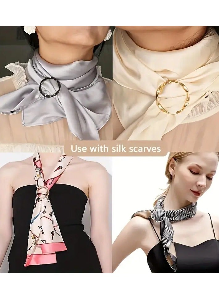 Goolsky 5pcs Elegant Alloy Buckle Set - Versatile for Waist, Belt & T-Shirt Styling, Casual Pop-Culture Design - Image 5