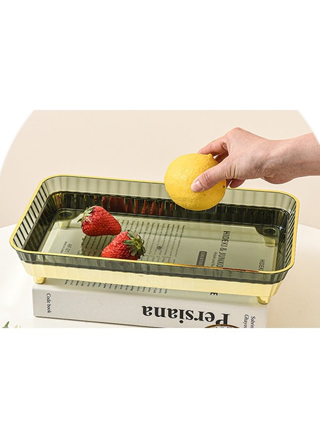 NKX Decorative Tray Cosmetic Storage Case for Kitchen and Bathroom  - Image 3
