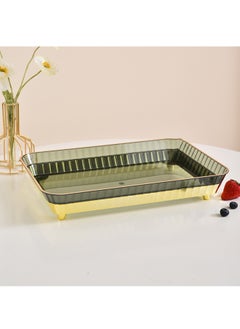 NKX Decorative Tray Cosmetic Storage Case for Kitchen and Bathroom  - Image 1