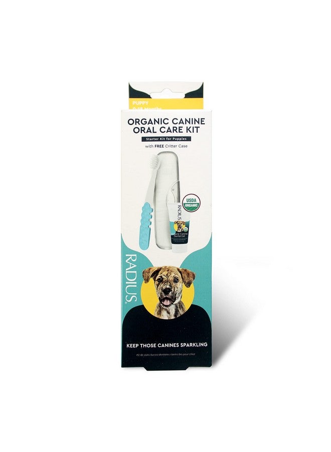 RADIUS USDA Organic Dental Solutions Puppy Kit 2 Units, Kit Includes 1 Dog Toothbrush & 1 0.8oz Toothpaste, Ultra Soft Bristle & Non Toxic Toothpaste for Dogs, Designed to Clean Teeth, Xylitol Free - Image 2