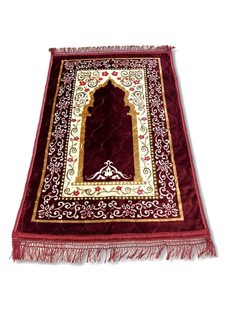 DeloPik Muslim Prayer Mat Rug, Islamic Prayer Mat - Ideal Gift for Ramadan & Special Occasions - Image 2