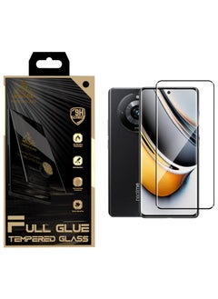 Generic One Minute Prince Glass Screen Protector 2.5D Full Glue Full edge coverage Easy to install and remove for installation of another screen protector Comfortable texture Works well with fingerprint For Realme 11 Pro 5G/Realme 11 Pro Plus 5G  - Image 1