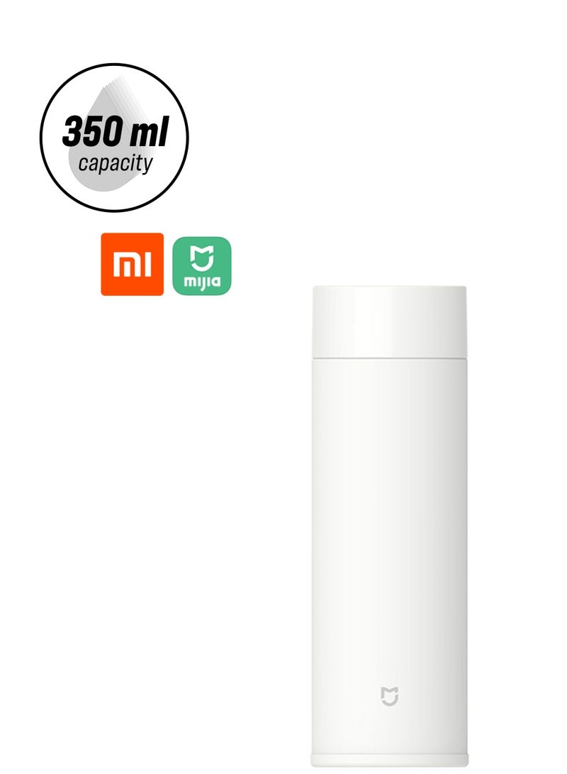 Xiaomi 350ml Stainless Steel Vacuum Flask White 25 x 6 x 10cm - Image 1