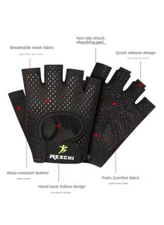 Fitness Gloves for Men & Women, Anti-Slip Half Finger Gloves for Gym, Weight Training, Bodybuilding, and Cycling - pzsku/ZF8D9DFA23B03DBBA2752Z/45/_/1736009114/5133b622-5ff4-45e4-b3d6-f324972cb95f