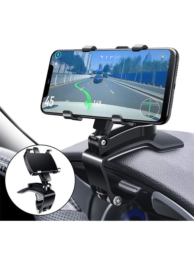 حامل هاتف السيارة العالمي جبل، لوحة قياس دوران 360 درجة حامل هاتف، جبل هاتف السيارة لآي فون، سامسونج، جوجل، نوكيا و 4 إلى 7"الهواتف الذكية - Image 1