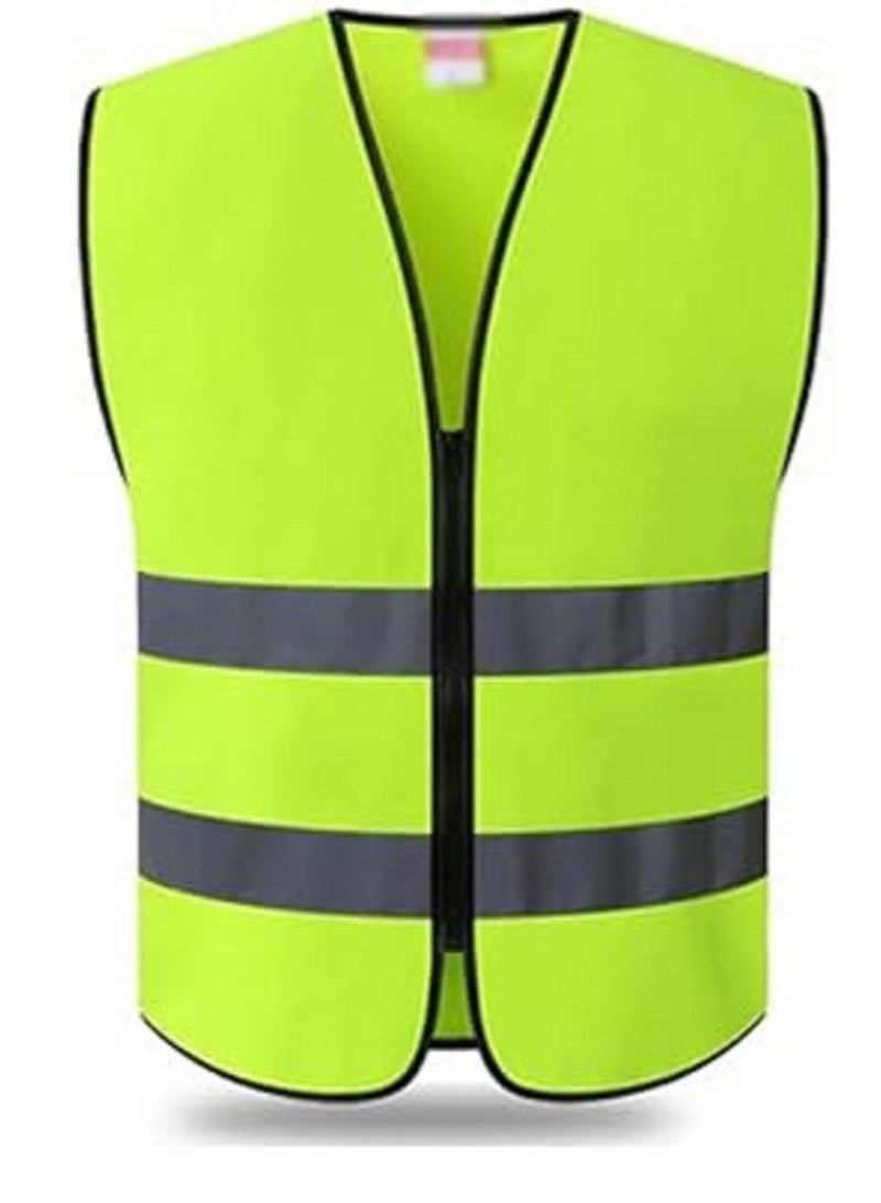 Vest Safety Reflective Yellow - Image 1