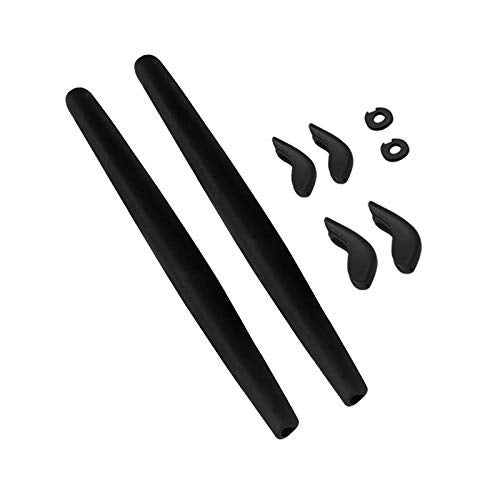 Betterun Black Replacement Nose Pads Pieces Ear Socks Rubber Kits for Oakley X Squared OO6011 - Image 5