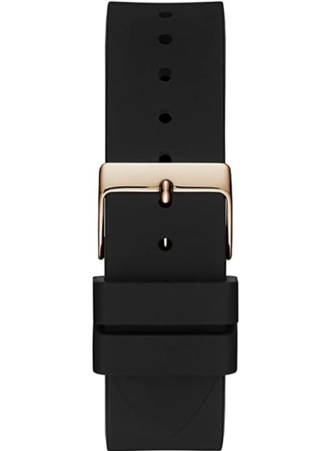 جس ساعة جيس فينوس للنساء بسوار من السيليكون باللون الأسود GW0118L2 - Image 4