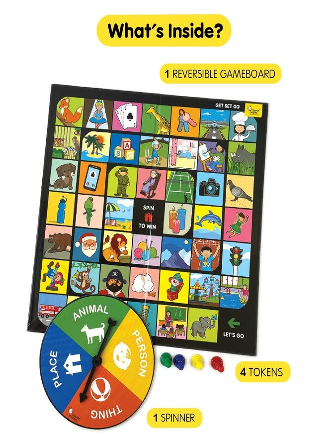Clever Cubes Get Set Go | Interactive Family Board Game | 3 4 5 6 Years Old Girls Boys | Categorisation Language Development | Early Learning Activity | Multiplayer | Name Place Animal Thing | - Image 3