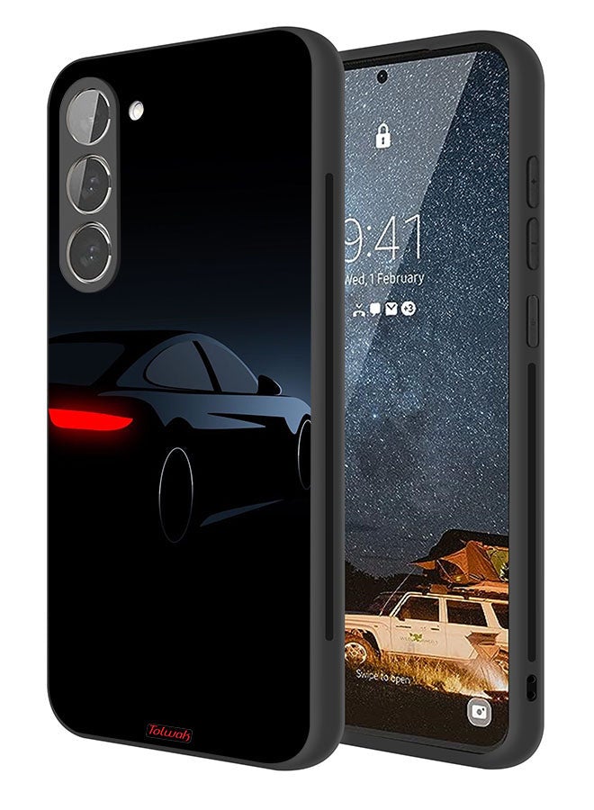 Tolwak Samsung Galaxy S23 5G Protective Case Cover Dark Car - Image 1