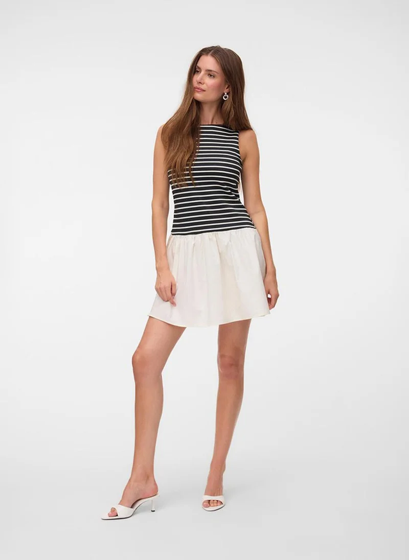 فيرو مودا Women's VMSUMMER Sleeveless Short Jersey Dress