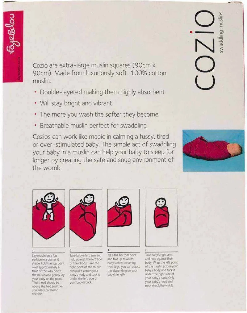 juniperus 3-Purpose Multi-Purpose Muslin Blanket