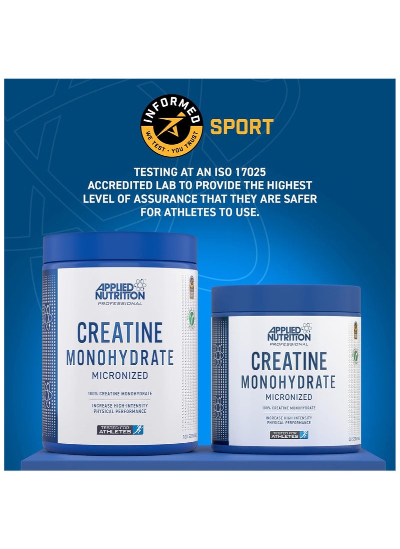 Applied Nutrition - Creatine Monohydrate Micronized 50 Servings Unflavored 250 Gm - Image 1